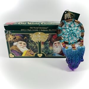2018 - Dream Catcher - Old World Christmas Tree Glass Ornament New W/tag 36231